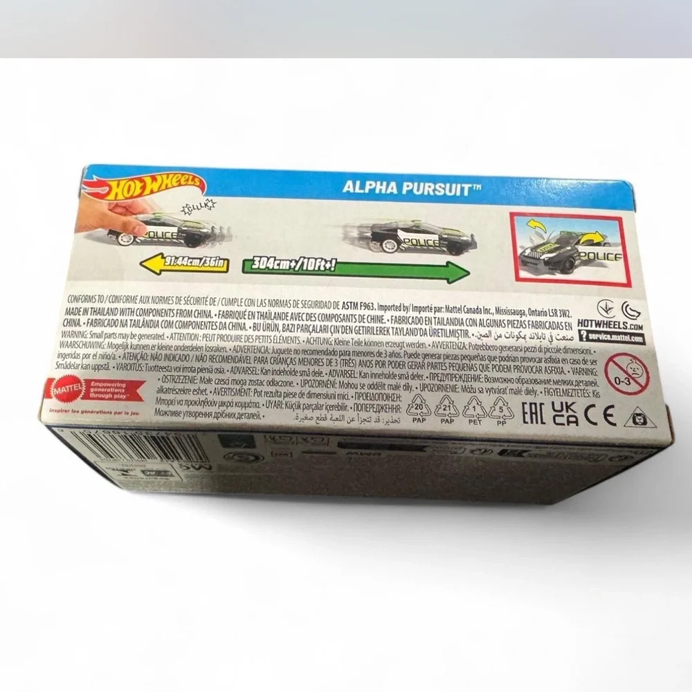 Alpha Pursuit Police Car Toy